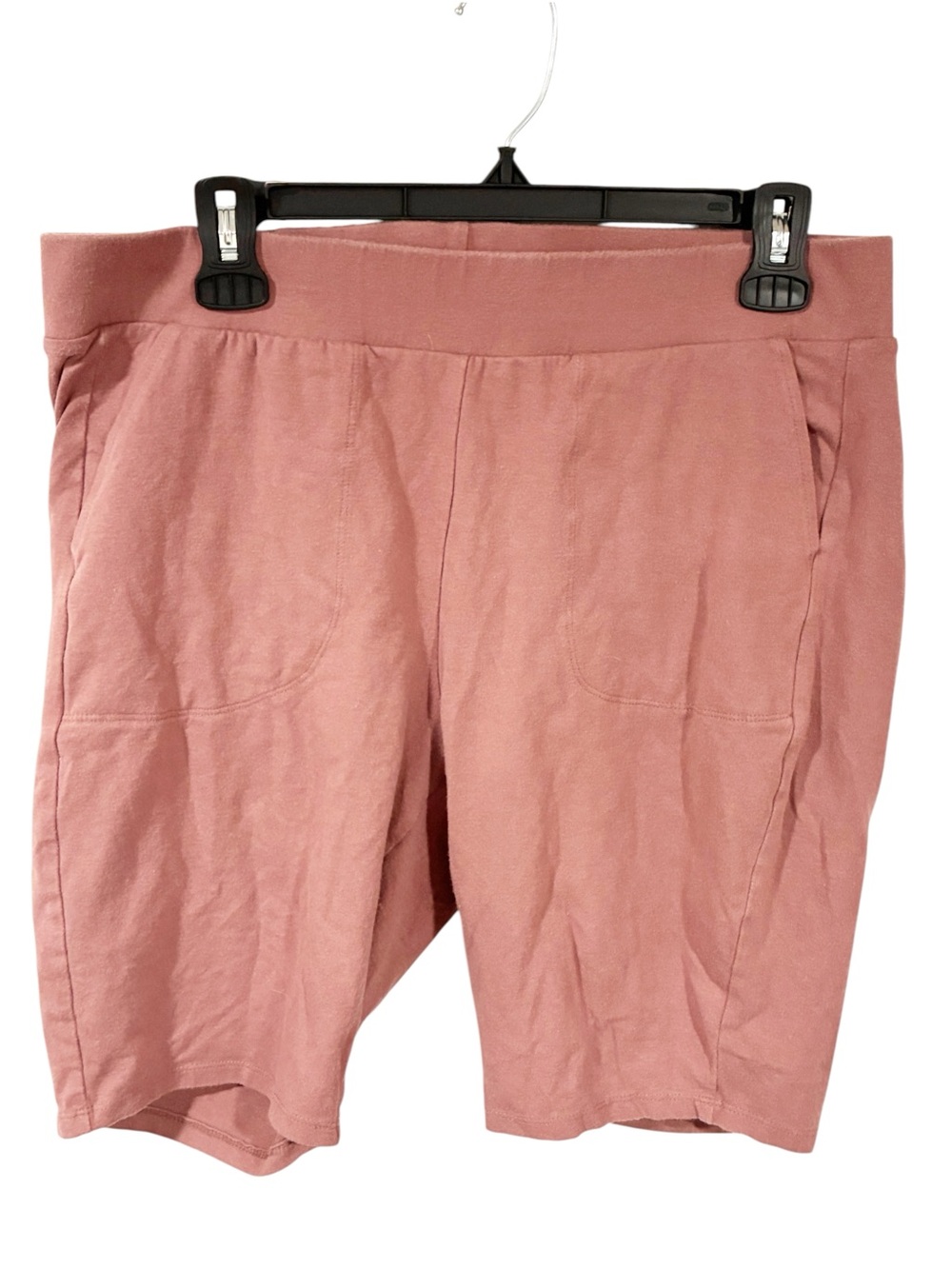 Torrid Plus Size Pink Rose Bike Shorts Pockets Size 2X